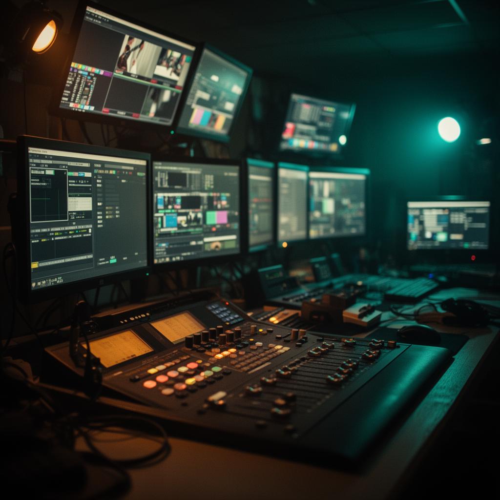 Transmissão ao vivo multicâmera com switcher profissional